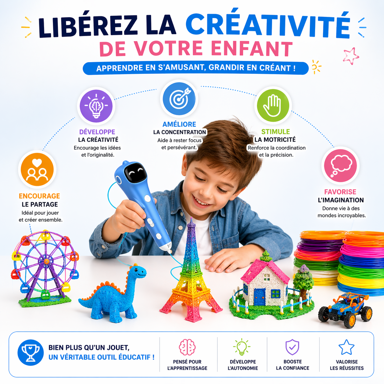 Stylo Créatif 3D