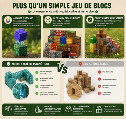 CubeCraft – Monde Magnétique Créatif