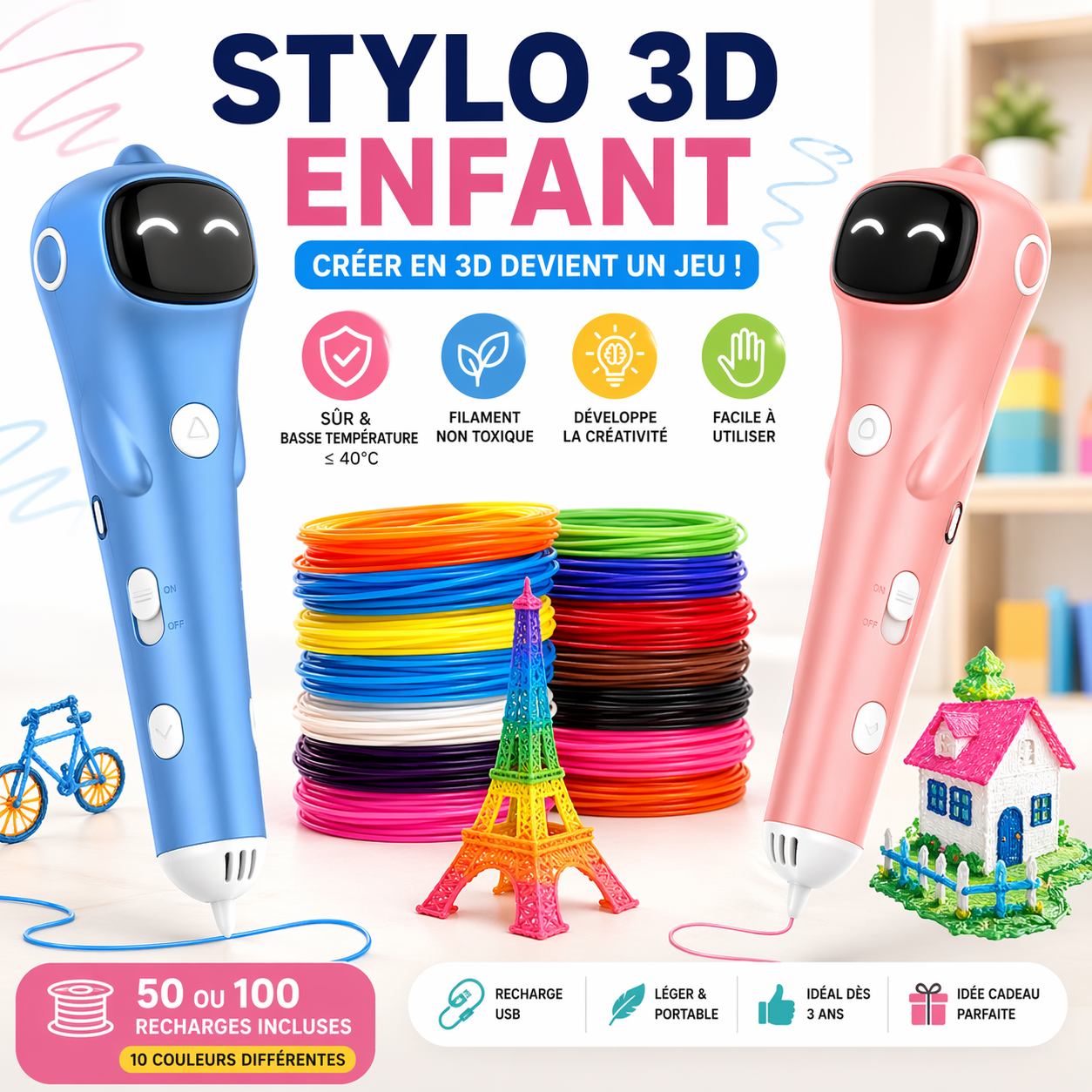 Stylo Créatif 3D